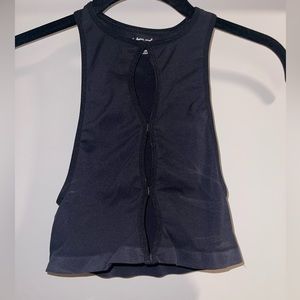 Urban Outfitters crop top with holes down the front